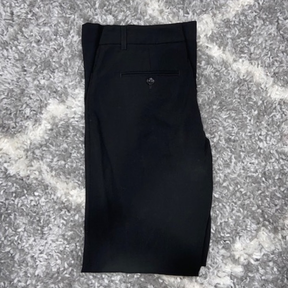 Express Design Studio Women's Editor Black Dress Pants - Size 0 Short